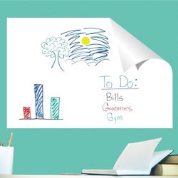 Everase Re-Stic Dry Erase Surface – Plain White