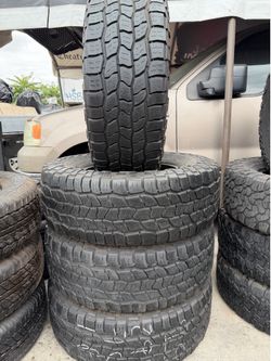 Vendo llantas usadas LT 295/70/R18 marca COOPER