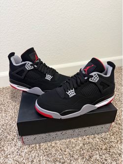 Jordan 4 Bred 2019 size 12