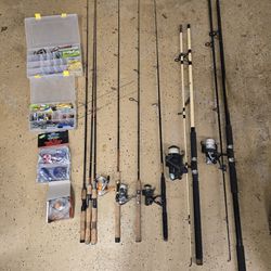 Fishing Rods/Reels/Bait/Gear

