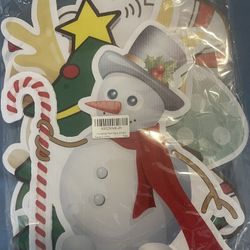 Christmas Yard And Window Decorations 