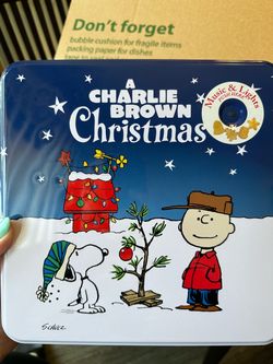 Charlie Brown Christmas Tin