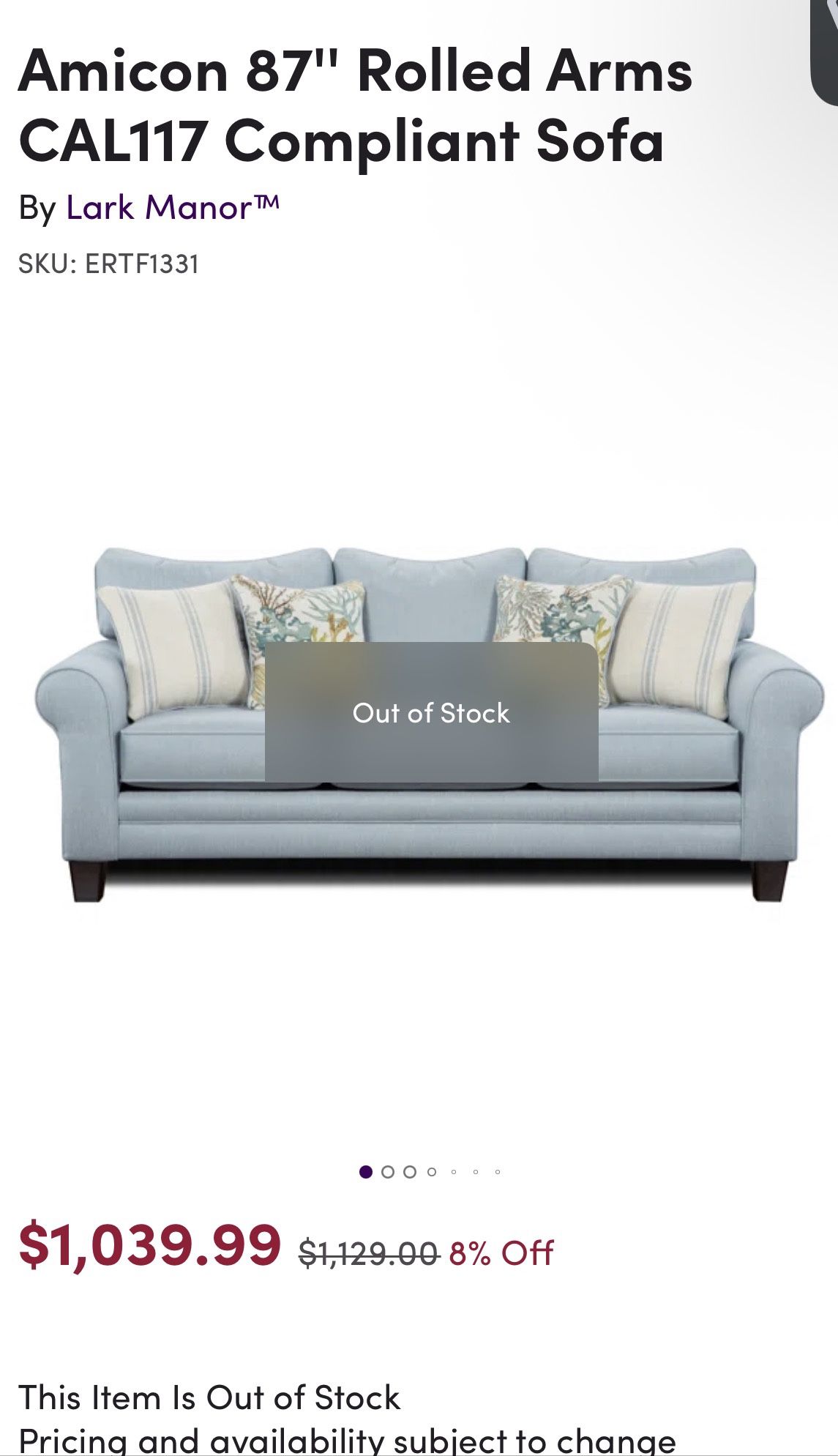 Sofa For Sale 