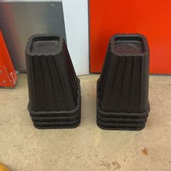 8inch Bed Risers, 2 Sets Of 4