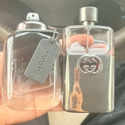 Coach For Men’s EDT & Gucci Guilty Pour Homme EDT