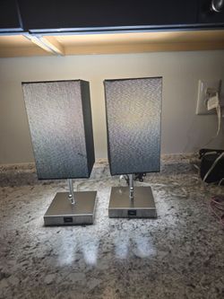 Two table lamps for sale, new.