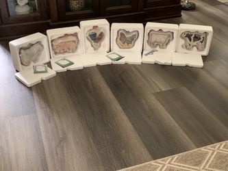 Country porcelain farm animals