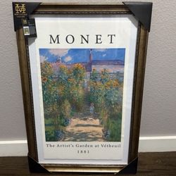 Claude Monet Framed Print 22 X 28 $50