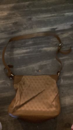 Purse leather with material