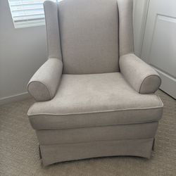 Beige Glider Chair