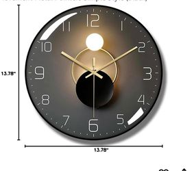 Brand New Modern Decorative Wall Clock 13.78 Inch