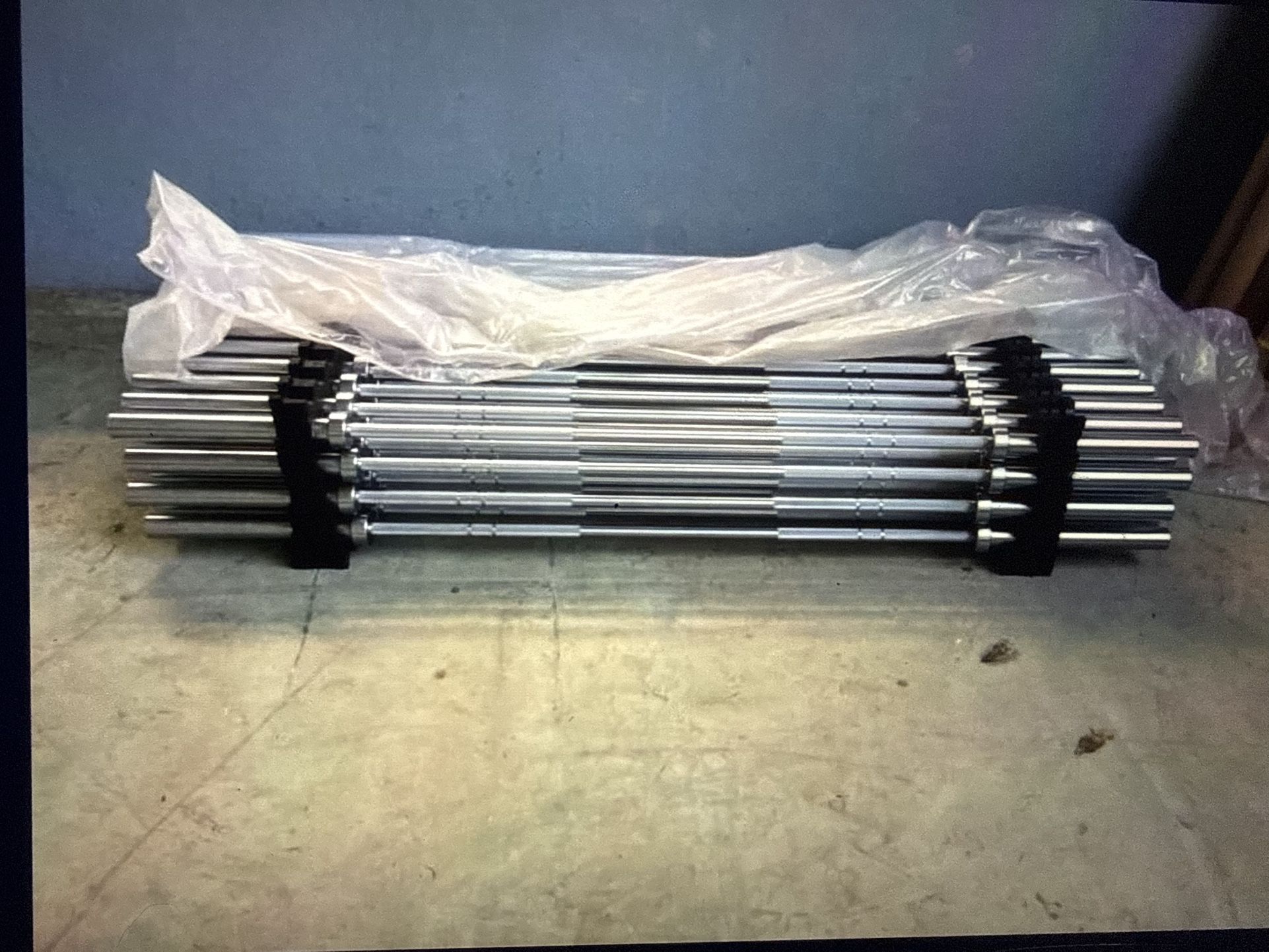 7ft Olympic 2 Inch Barbell With 45.lbs X 2 Olympic Plates ππ