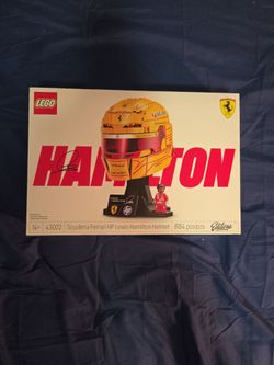 LEGO Scuderia Ferrari HP Lewis Hamilton Helmet 43022