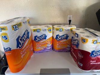 Scott toilet paper and paper towels