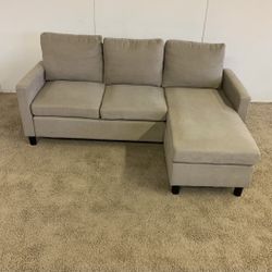 Gray Reversible Sectional -Free Delivery -