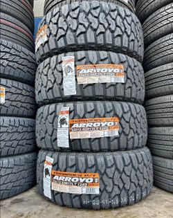 33x12 50R17 RT LT Arroyo 💯nuevas con 50,000 mías de garantía, instalación y balanceo FREE ‼️