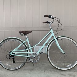 Electra Loft 7 bicycle cruiser white step thru small bike