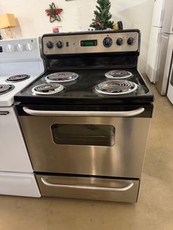 GE Stainless Steel Electric Coil Range