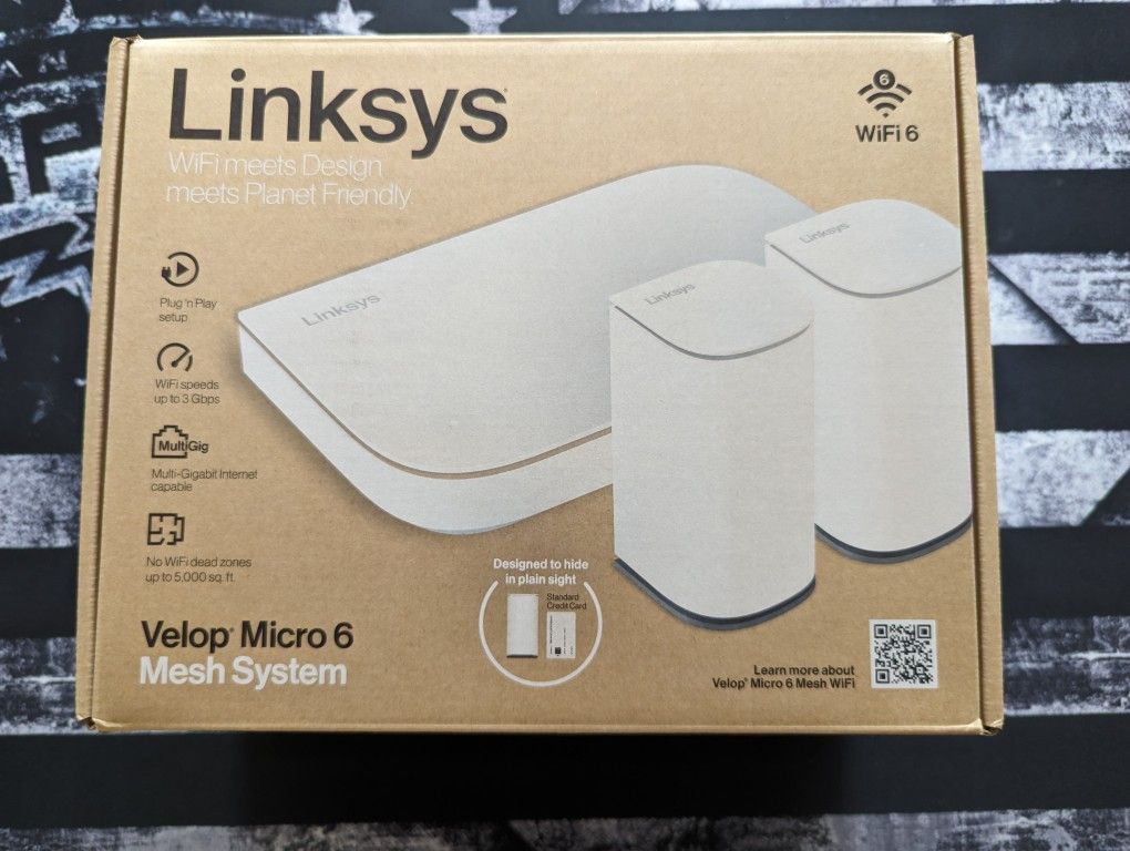 Linksys - Velop AX3000 Dual Band Micro Mesh System - WiFi Router