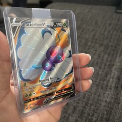 Pokémon TCG Butterfree V Darkness Ablaze 177/189 Holo Full Art
