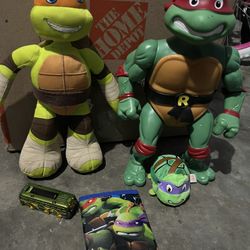 Ninja Turtle Toy Lot 