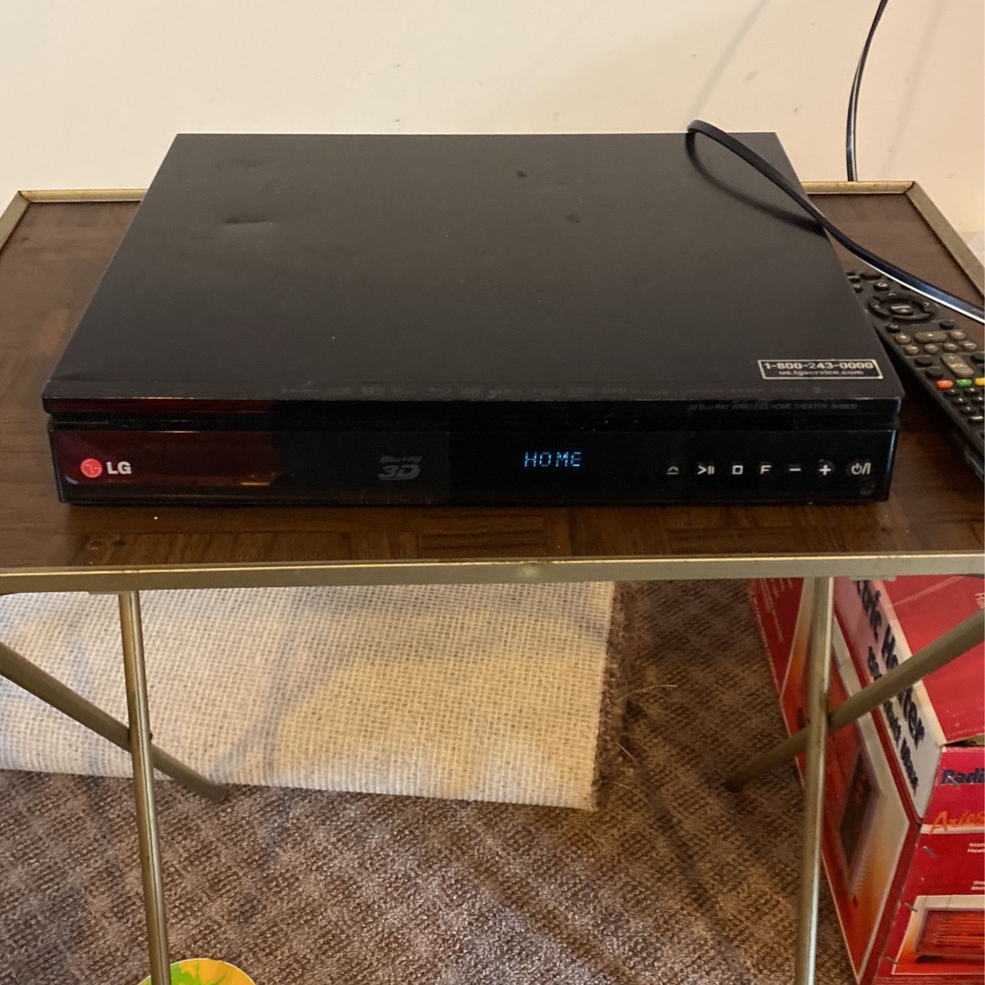 LG 3D Blu-Ray Wireless Home Theater