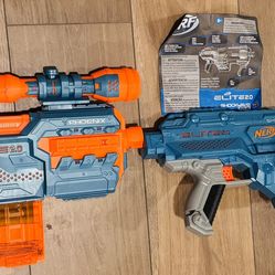 Nerf Elite 2.0 Shockwave And Phonenix
