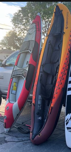 Kayak Red. On the Left Site