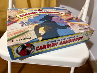 Carmen sandiego board game ( incomplete)