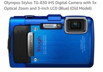 Olympus Stylus TG - 830 underwater camera. Costs more on Amazon