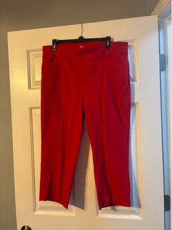 Red Capri Pants