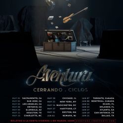 Aventura Concert 2 Tickets 