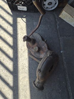 Champion Forge Hand Crank Blower Coal Forge Tool Shop Garage Tools Blacksmith Anvil U.S.A. Antique