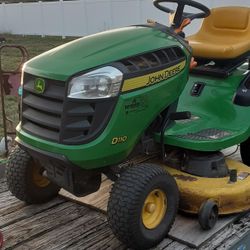 Riding Mower Jon Deer 19 Hp 42 Inch D 110