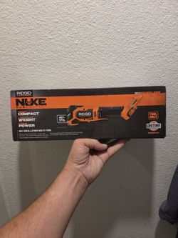 Ridgid 18v oscillating multi tool