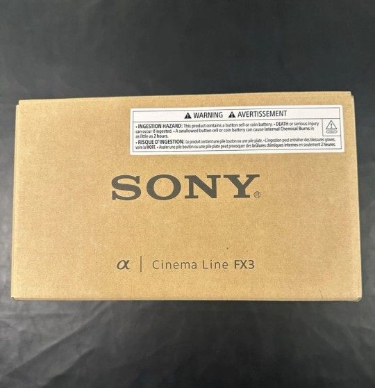 Sony FX3 cinema line full frame camera