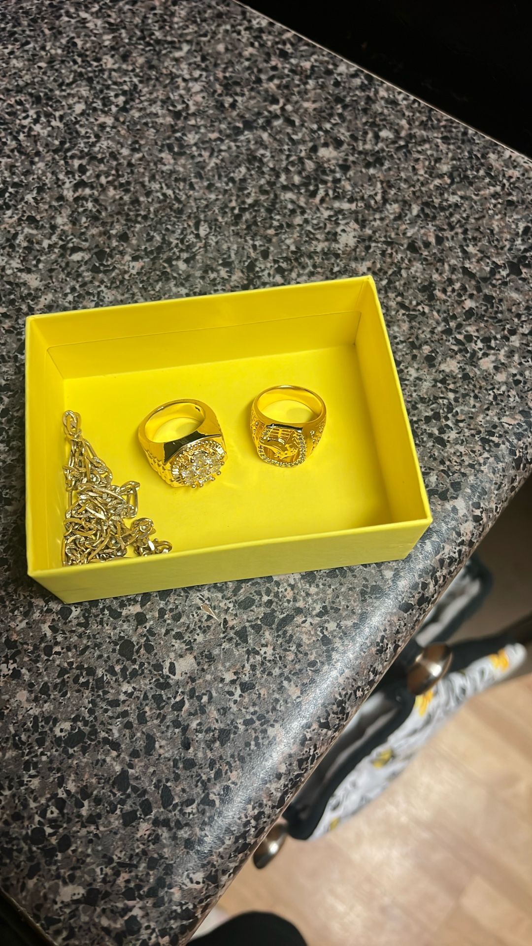 GOLD PLATES RINGS
