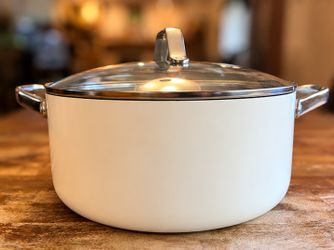 12-Qt Ceramic Nonstick Stock Pot w/ Lid