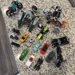 Toys, Legos. 
