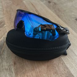 NEW OAKLEY RADAR EV PATH SUNGLASSES WITH BLUE PRIZM LENS