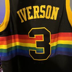 Allen Iverson Mitchell And Ness Jersey (M) 