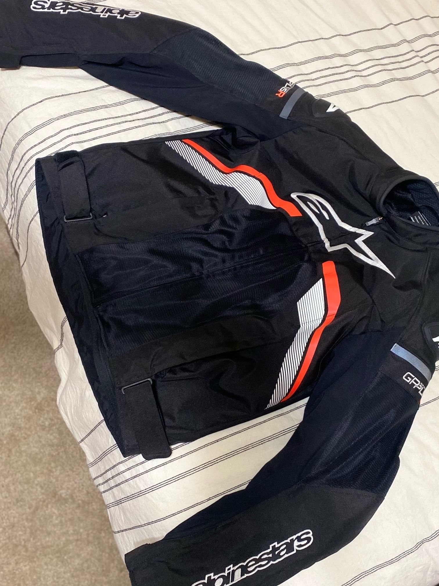 2 months alpinestar Italy made alpinestar jacket and back protector