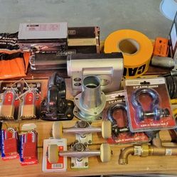 Safety Supplies, Locks, Gloves, Ect. 