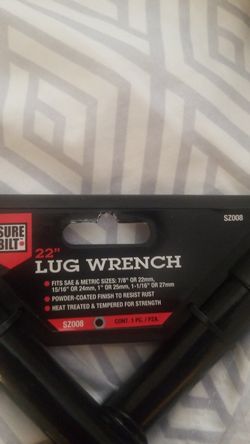 22" Lug Nut Wrench