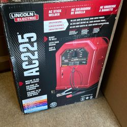 Lincoln Ac225 Ac Stick Welder Welds16ga And Ticker