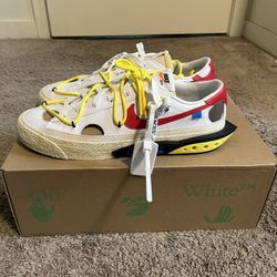 Off White Nike Blazer Low Size 12