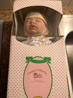 New In box- vintage baby "William" doll $125 obo