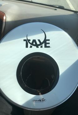 Taye brand. Custom drum bass skin