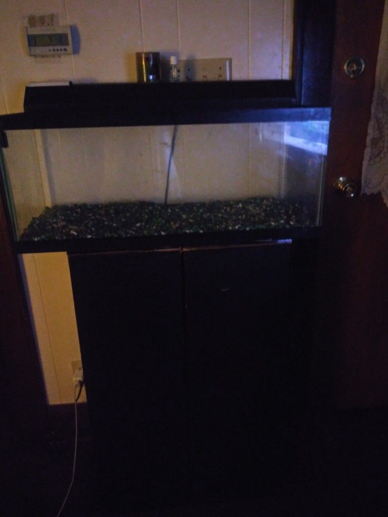 15  Gal fish Tank,  And Stand For Someone With Fish Or Reptiles