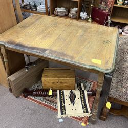 Vintage Rustic Kitchen Table
